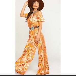 Off shoulder jumpsuit